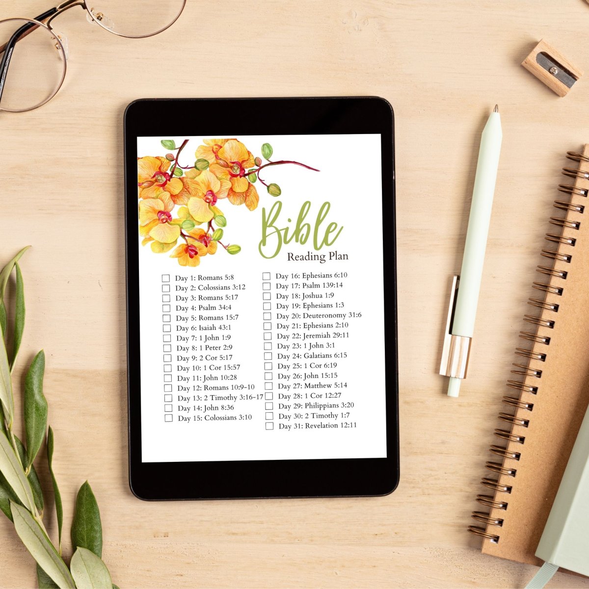 My Identity in Christ Bible Reading Plan available in digital or print