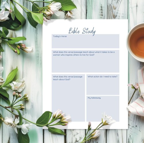 Inspiring Women of the Bible: Prayer &amp; Bible Study Journal