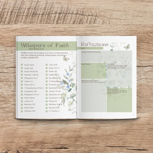 Whispers of Faith: Prayer &amp; Reflection Journal