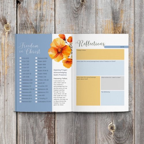 Freedom in His Love: Prayer &amp; Reflection Journal