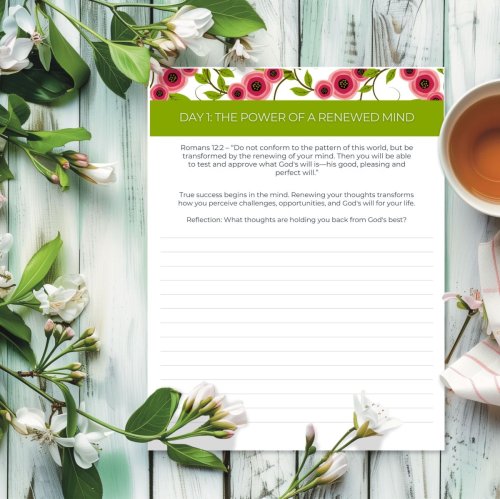 Renewing Your Mind for Success: Devotional Journal