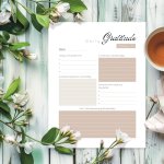 Blessings &amp; Thanks: Prayer &amp; Gratitude Journal